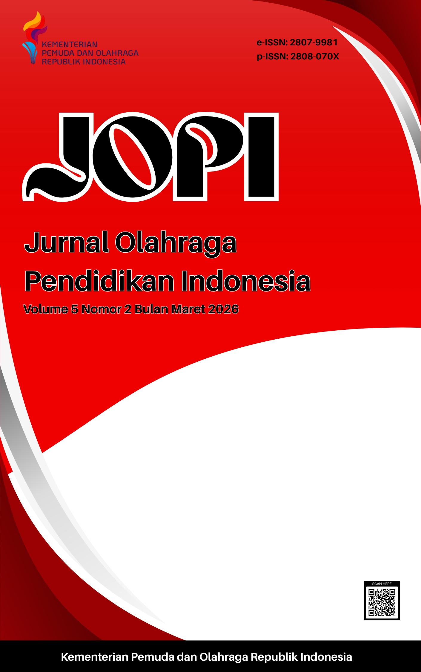 Cover Jurnal Olahraga Pendidikan Indonesia (JOPI)